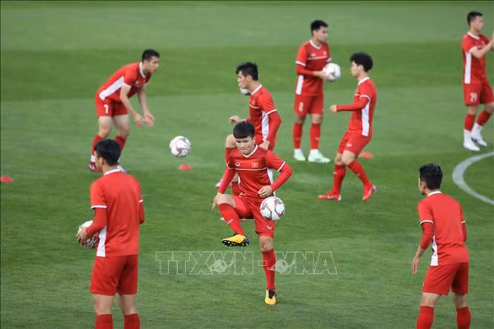 Asian Cup: Đội tuyển Việt Nam chuẩn bị kỹ lưỡng cho cuộc đối đầu với Iraq ngày 8/1 ảnh 9