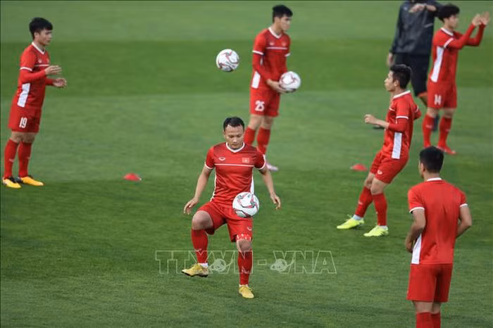 Asian Cup: Đội tuyển Việt Nam chuẩn bị kỹ lưỡng cho cuộc đối đầu với Iraq ngày 8/1 ảnh 6