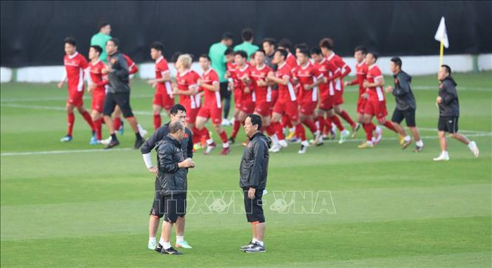 Asian Cup: Đội tuyển Việt Nam chuẩn bị kỹ lưỡng cho cuộc đối đầu với Iraq ngày 8/1 ảnh 8