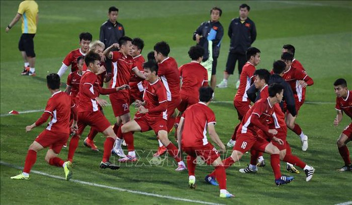 Asian Cup: Đội tuyển Việt Nam chuẩn bị kỹ lưỡng cho cuộc đối đầu với Iraq ngày 8/1 ảnh 5