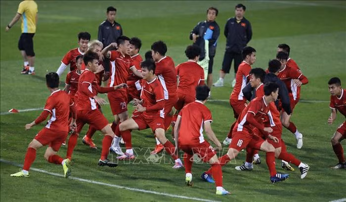 Asian Cup: Đội tuyển Việt Nam chuẩn bị kỹ lưỡng cho cuộc đối đầu với Iraq ngày 8/1 ảnh 5