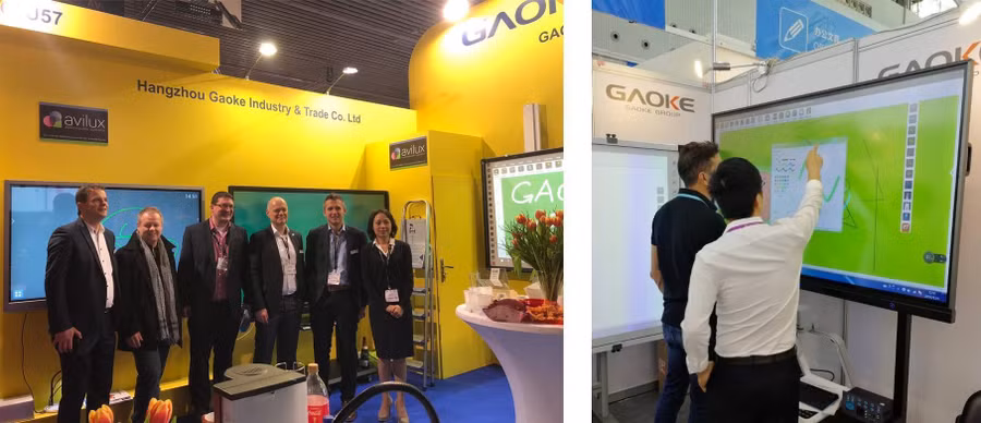 Sản phẩm Gaoke tại các triển lãm quốc tế.