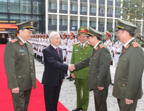 Tổng Bí thư Nguyễn Phú Trọng: Công an Nhân dân phải là lực lượng nòng cốt giữ vững an ninh quốc gia