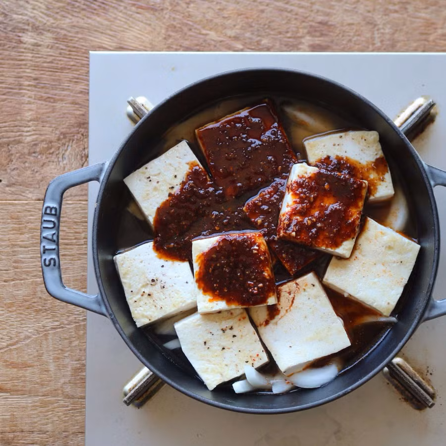 Đậu phụ hầm cay đánh bay nồi cơm chỉ trong tíc tắc ảnh 5