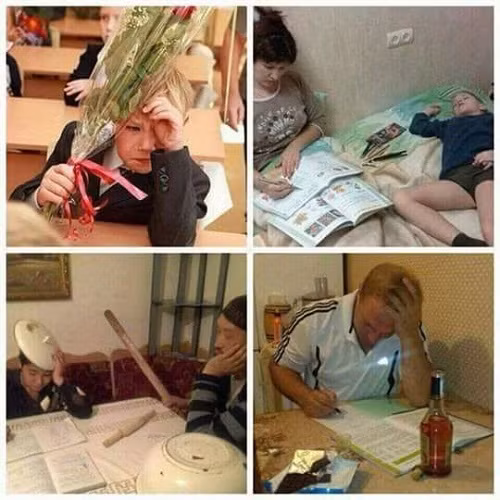 Nỗi buồn mùa tựu trường.