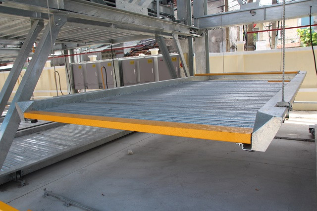 Với quy mô 6 tầng, tổng cộng có 50 vị trí đỗ xe và sẽ tiếp tục mở rộng trong giai đoạn 2.