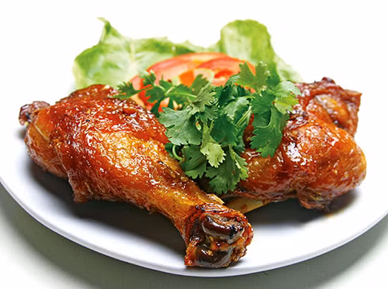 Gà nướng mật ong thơm ngon nức mũi