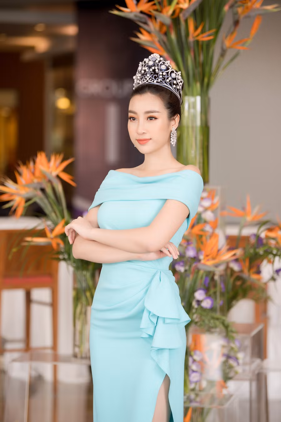 Cô luôn nỗ lực để xây dựng hình ảnh của mình ngày một đẹp hơn không chỉ về nhan sắc