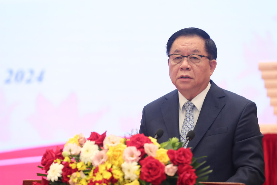 Trưởng Ban Tuyên giáo TW Nguyễn Trọng Nghĩa phát biểu tại buổi lễ. Trưởng Ban Tuyên giáo TW Nguyễn Trọng Nghĩa phát biểu tại buổi lễ.