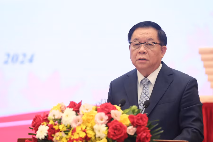 Trưởng Ban Tuyên giáo TW Nguyễn Trọng Nghĩa phát biểu tại buổi lễ. Trưởng Ban Tuyên giáo TW Nguyễn Trọng Nghĩa phát biểu tại buổi lễ.