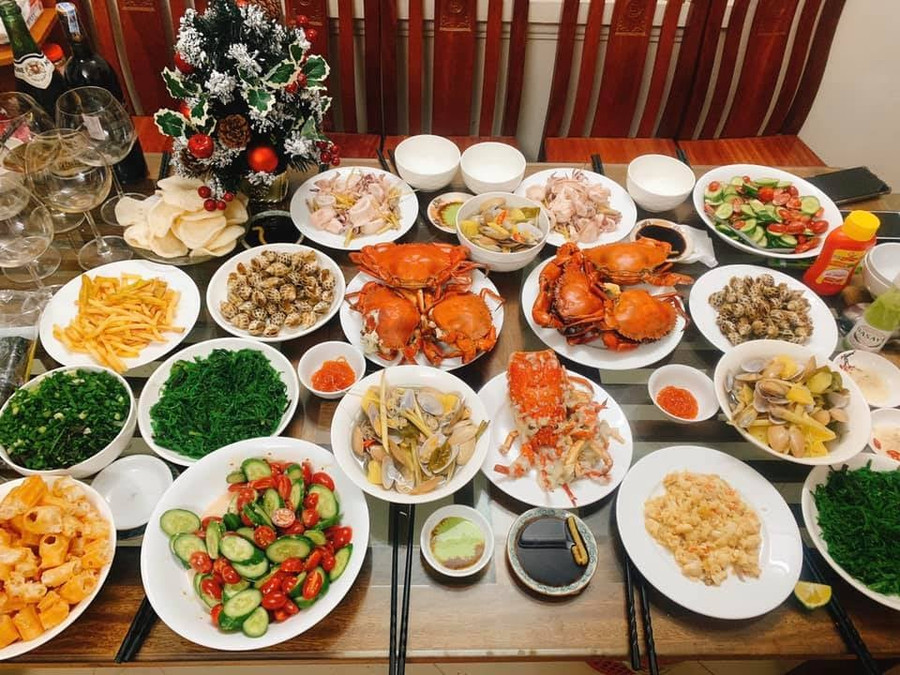 Các món hải sản. Các món hải sản.