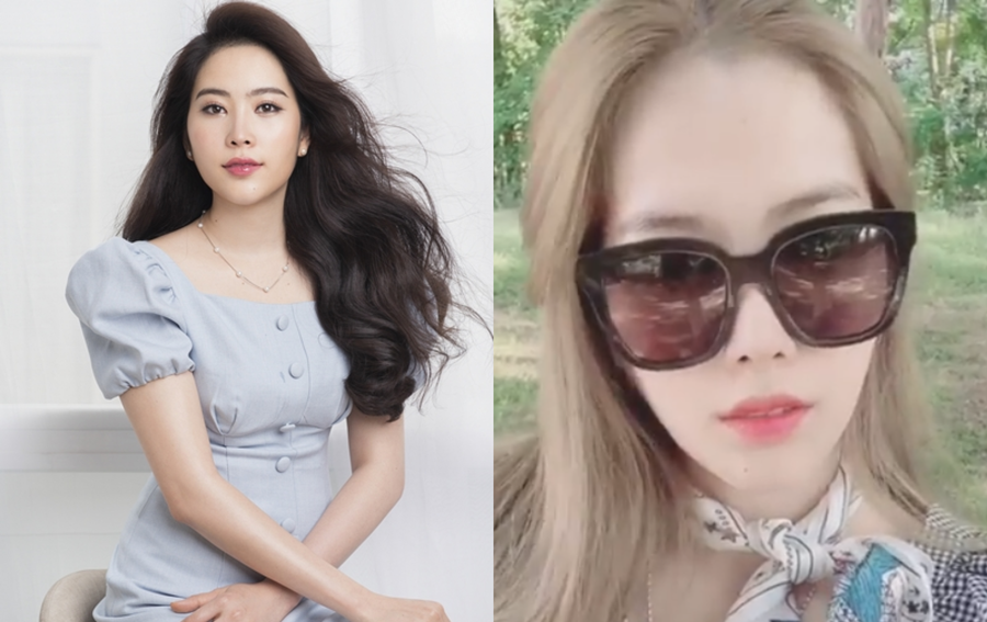 Chán tóc đen truyền thống, Nam Em "lột xác" ấn tượng bằng màu tóc bạch kim. Chán tóc đen truyền thống, Nam Em "lột xác" ấn tượng bằng màu tóc bạch kim.