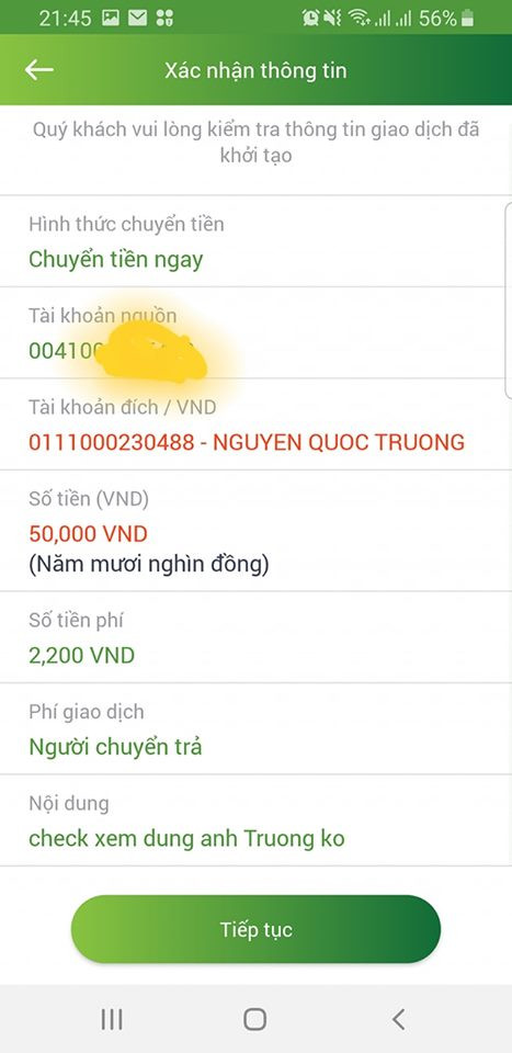 Liên tục được fan chuyển tiền check tài khoản. Liên tục được fan chuyển tiền check tài khoản.