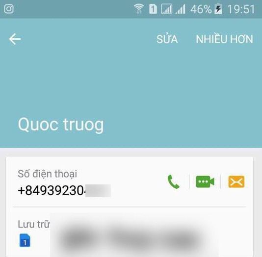 Số điện thoại của người bị cho là Quốc Trường trùng khớp với số điện thoại của nam diễn viên ngoài đời. Số điện thoại của người bị cho là Quốc Trường trùng khớp với số điện thoại của nam diễn viên ngoài đời.