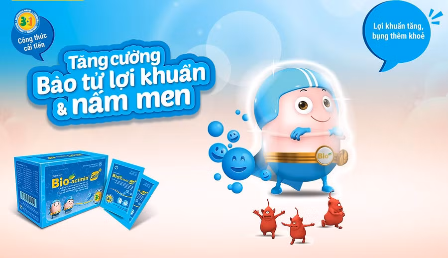 Bổ sung lợi khuẩn để cân bằng hệ vi sinh đường ruột, trị rối loạn tiêu hóa cho trẻ