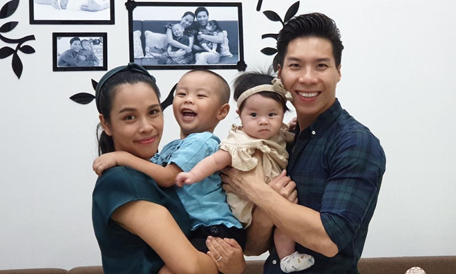 Gia đình hạnh phúc của Quốc Nghiệp - Ngọc Mai.