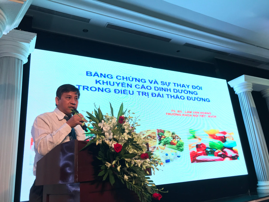 TS. BS Lâm Văn Hoàng cập nhật các mô hình dinh dưỡng trong điều trị cho bệnh nhân đái tháo đường