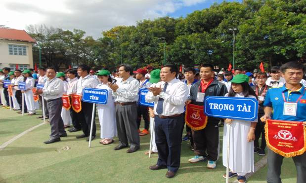 Các đoàn về dự Đại hội