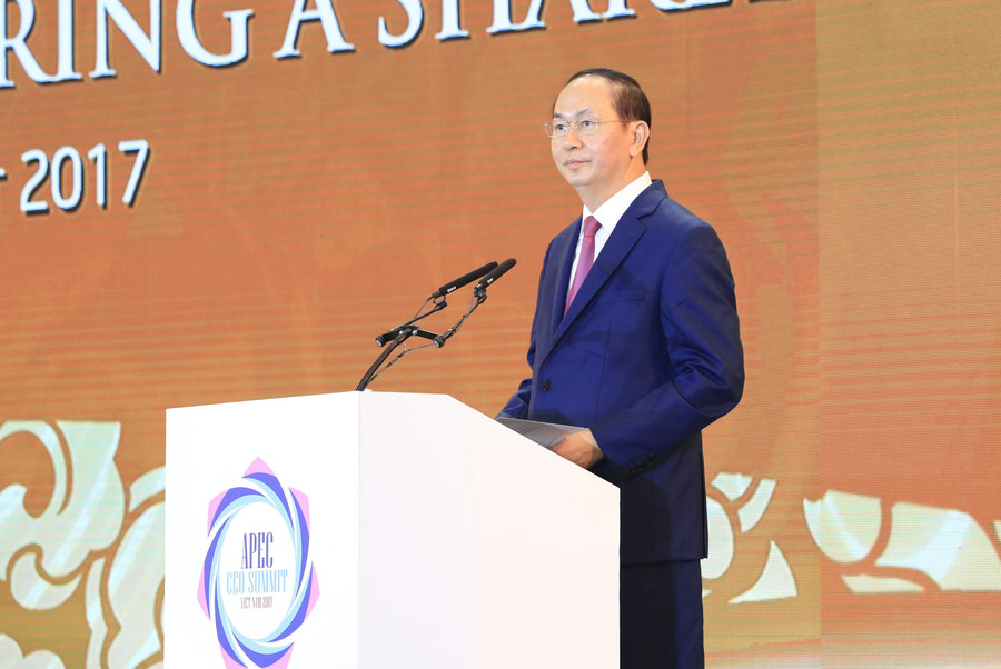 Chủ tịch nước Trần Đại Quang đến dự và phát biểu khai mạc. Chủ tịch nước Trần Đại Quang đến dự và phát biểu khai mạc.