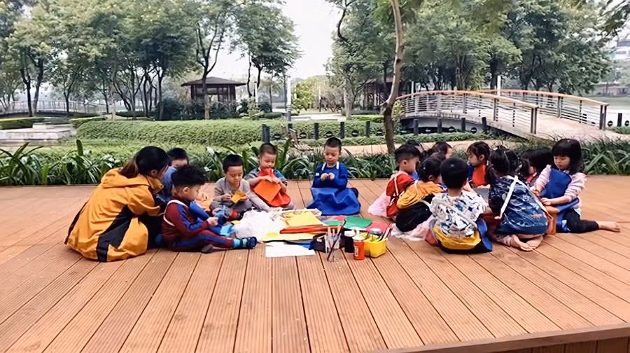 Trường mầm non IQ hướng về miền Trung ruột thịt ảnh 2