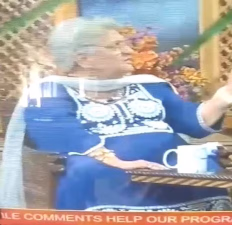 Nhà sản xuất chương trình Tanveer Mir nói rằng Rita đã đột ngột nghẹn ngào và ngã quỵ