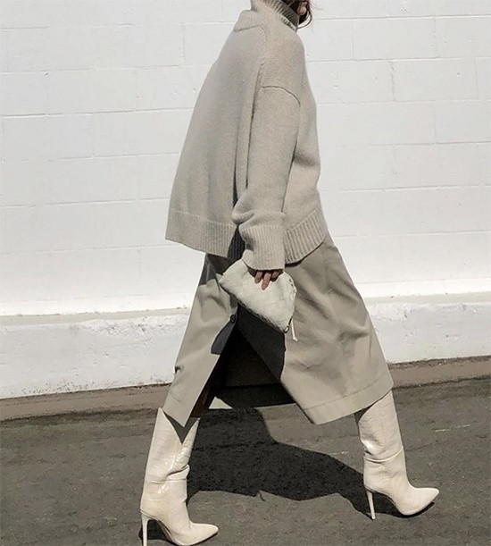 Những cách chọn bốt cao cổ phù hợp cho set đồ mùa đông ảnh 7 Những cách chọn bốt cao cổ phù hợp cho set đồ mùa đông ảnh 7