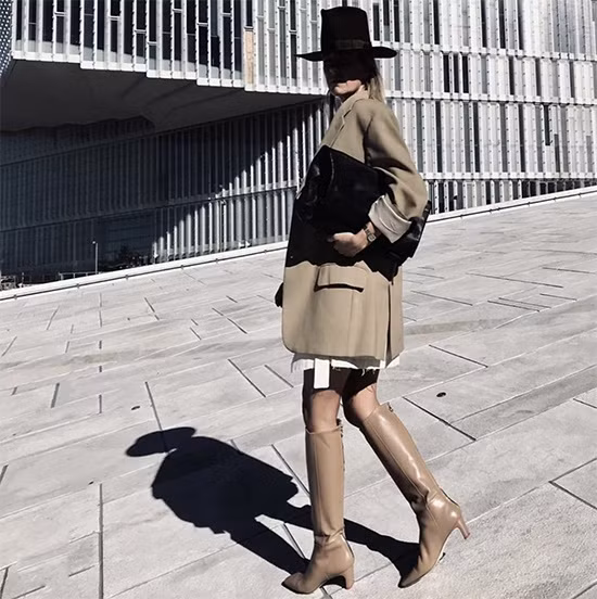 Những cách chọn bốt cao cổ phù hợp cho set đồ mùa đông ảnh 6