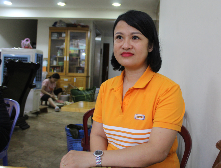 Chị Phạm Thanh Huyền, Chủ nhiệm CLB thiện nguyện - hiến máu Ngọc Lặc. Ảnh: LT. Chị Phạm Thanh Huyền, Chủ nhiệm CLB thiện nguyện - hiến máu Ngọc Lặc. Ảnh: LT.