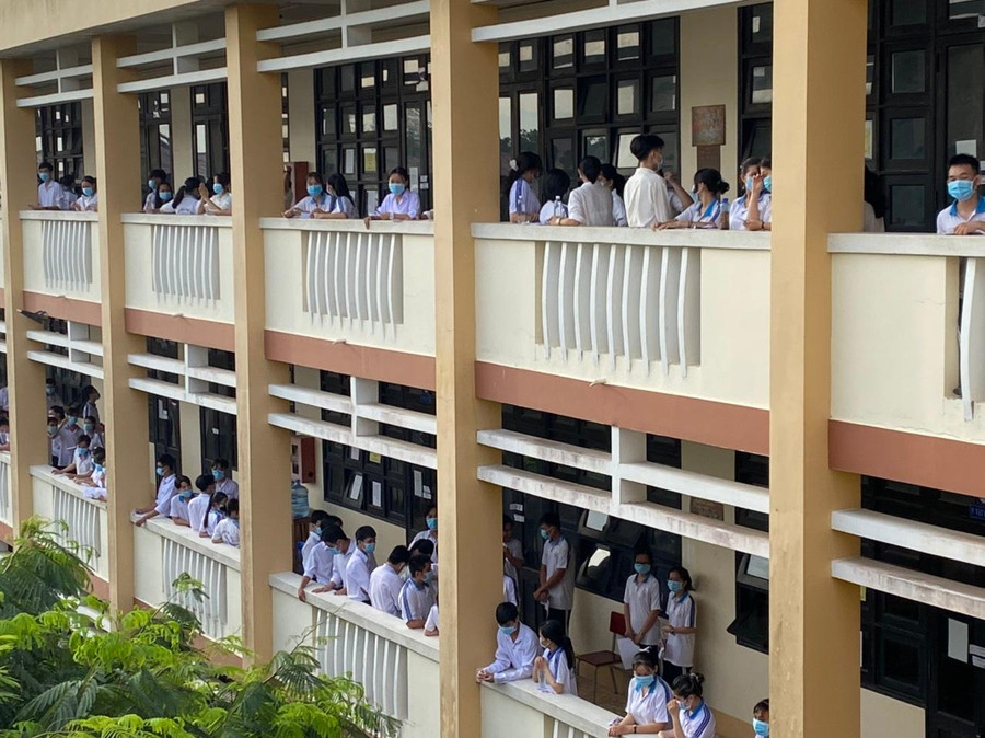 Sáng 7/7, thí sinh thi tốt nghiệp THPT năm 2022 môn đầu tiên ảnh 36 Sáng 7/7, thí sinh thi tốt nghiệp THPT năm 2022 môn đầu tiên ảnh 36