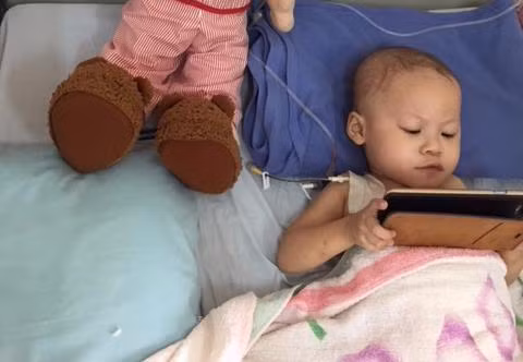 Bệnh nhi Bá Minh Đức