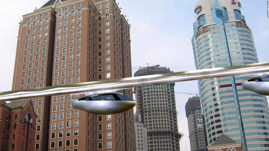 Năm 2015, chiếc taxi bay đầu tiên trên thế giới đã từng xuất hiện trên bầu trời Israel.