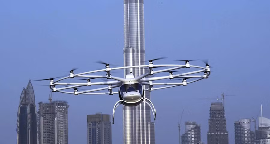 Phương tiện không có người lái điều khiển trong suốt chuyến bay thử nghiệm.