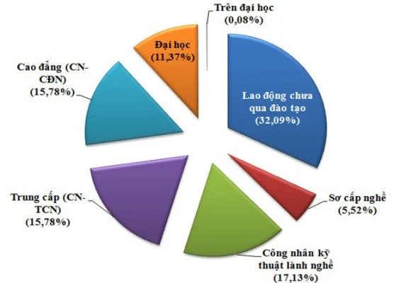 Học nghề theo trình độ: Chủ yếu vẫn chọn đại học