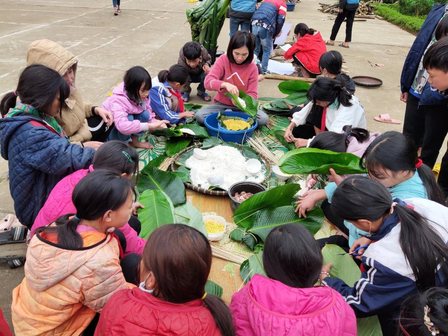 Một giờ trải nghiệm của học sinh