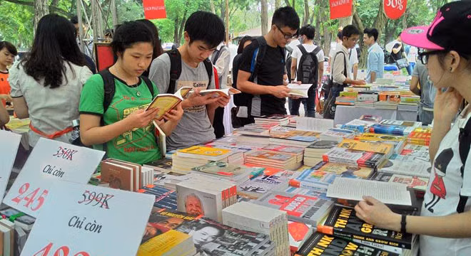 Hội chợ sách đón xuân tại cả 3 miền đất nước