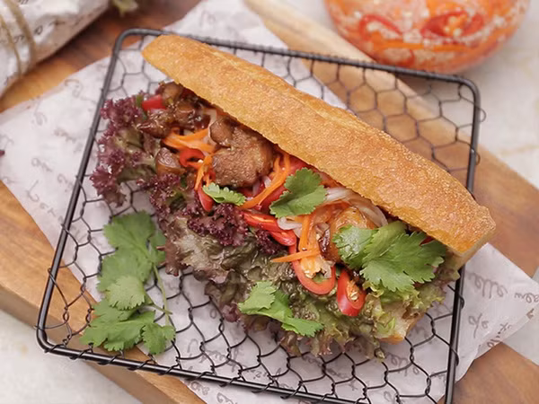 Thêm một cách làm bánh mì kẹp siêu ngon cho bữa sáng