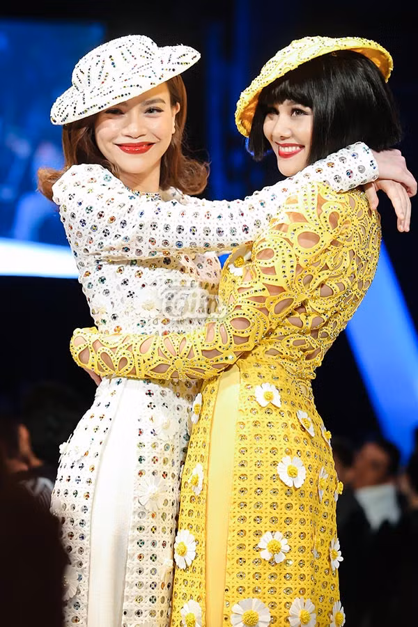 Hồ Ngọc Hà - Thanh Hằng lăng xê xu hướng make up cổ điển tại VIFW 2018 3