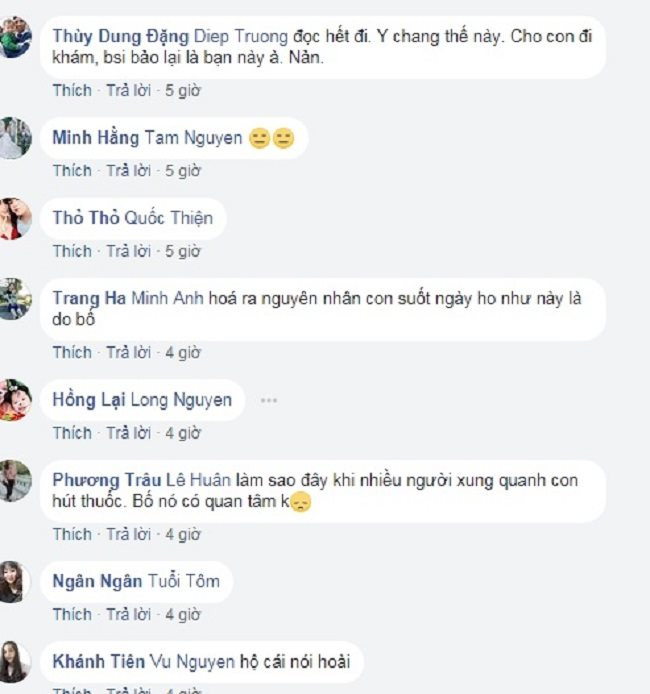 Tâm sự rơi nước mắt của người mẹ có con nằm viện vì khói thuốc lá ảnh 3