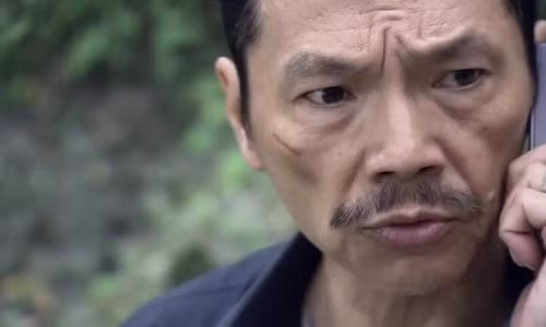 * Trung Anh trong phim "Người phán xử"