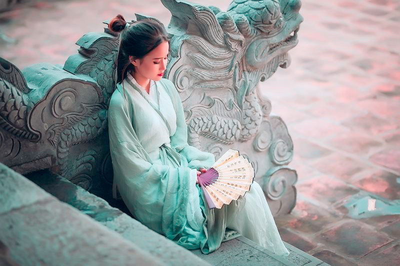 “Thiên thần cổ trang” có vẻ đẹp thuần khiết không khác gì Tiểu Long Nữ ảnh 5