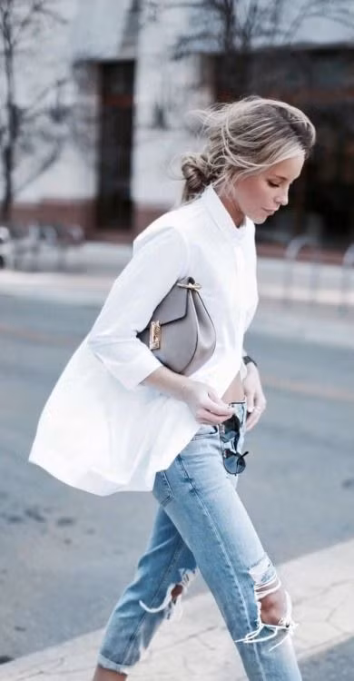 Sơ mi trắng trở lại làm "dậy sóng" các tín đồ thời trang ảnh 6