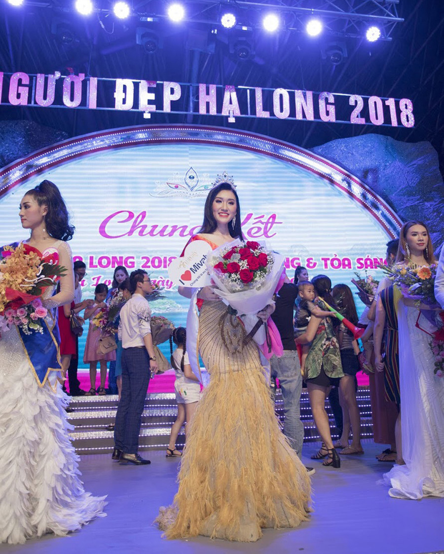 Đăng quang ngôi vị cao nhất của Người đẹp Hạ Long 2018 Đăng quang ngôi vị cao nhất của Người đẹp Hạ Long 2018