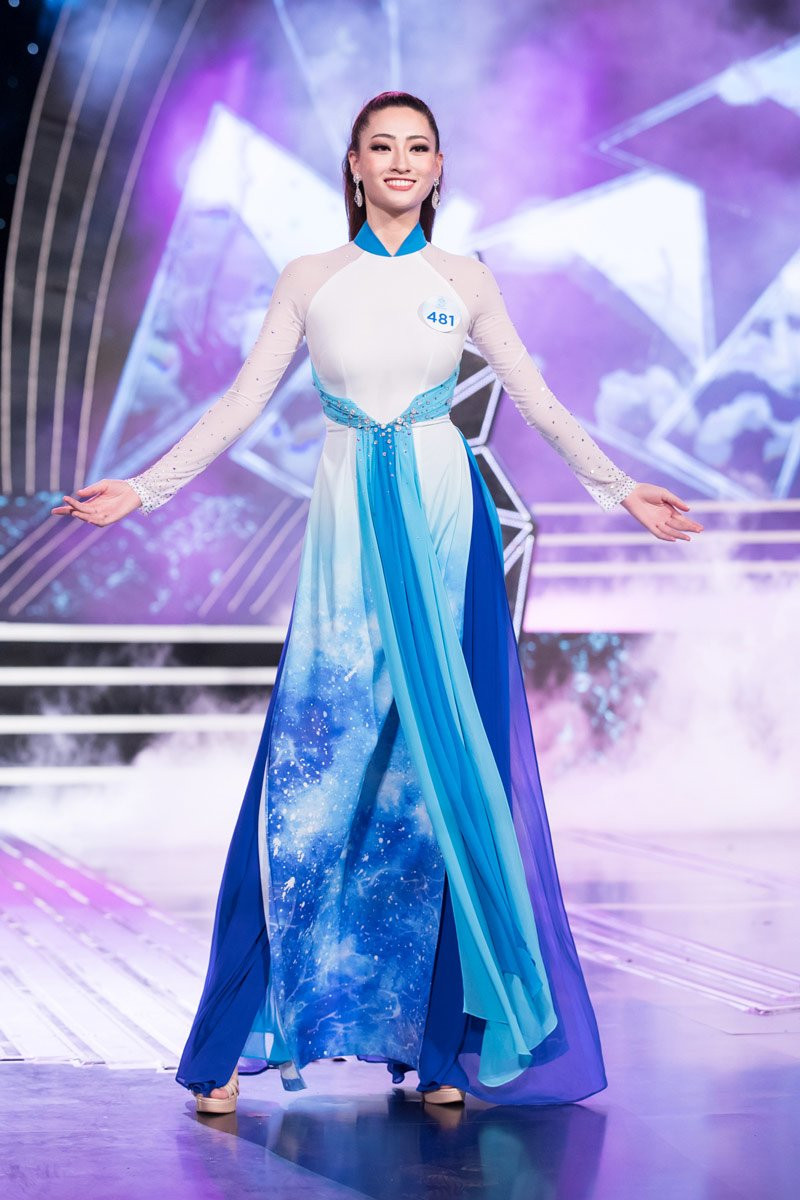 Xuất hiện cô gái giống Hoa hậu Đỗ Mỹ Linh tại chung khảo Miss World Việt Nam 2019 ảnh 1 tai chung khao miss world viet nam 2019, xuat hien "em gai that lac" cua hoa hau do my linh! - 1