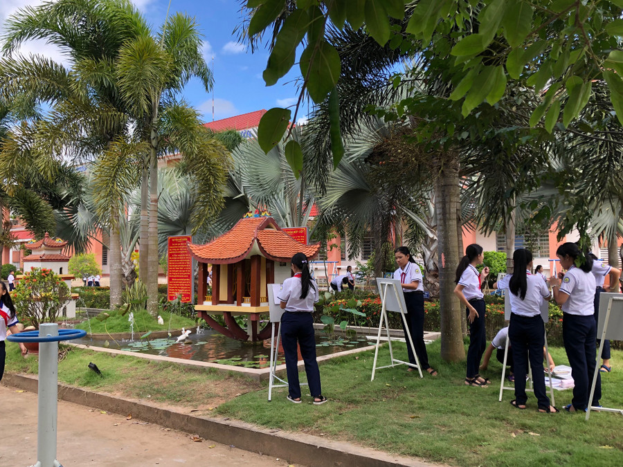 HS được sáng tạo với các ý tưởng riêng