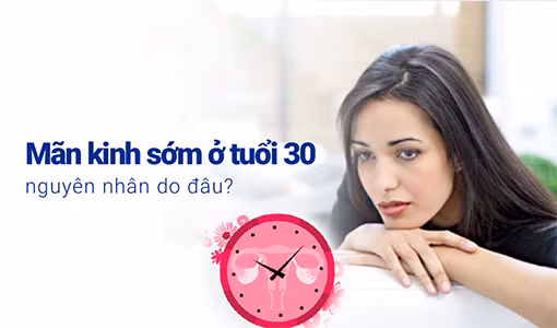 Mãn kinh sớm ở tuổi 30 gây ảnh hưởng lớn đến sức khỏe.