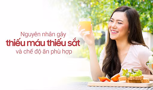 Tìm hiểu các nguyên nhân gây thiếu máu thiếu sắt. 