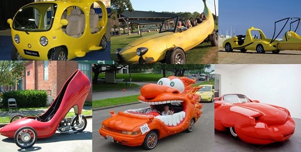 Cận cảnh 15 chiếc xe có thiết kế lạ kì nhất thế giới
