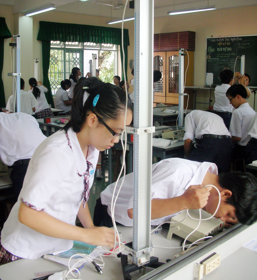 Thực hành trong Vật lý giúp học sinh phát huy khả năng sáng tạo trong môn học