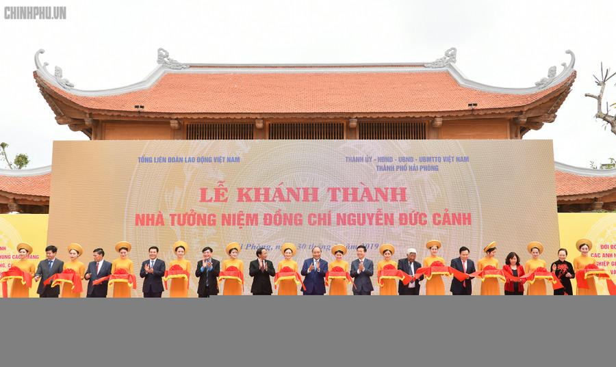 Khánh thành Nhà tưởng niệm đồng chí Nguyễn Đức Cảnh ảnh 1 Khánh thành Nhà tưởng niệm đồng chí Nguyễn Đức Cảnh ảnh 1