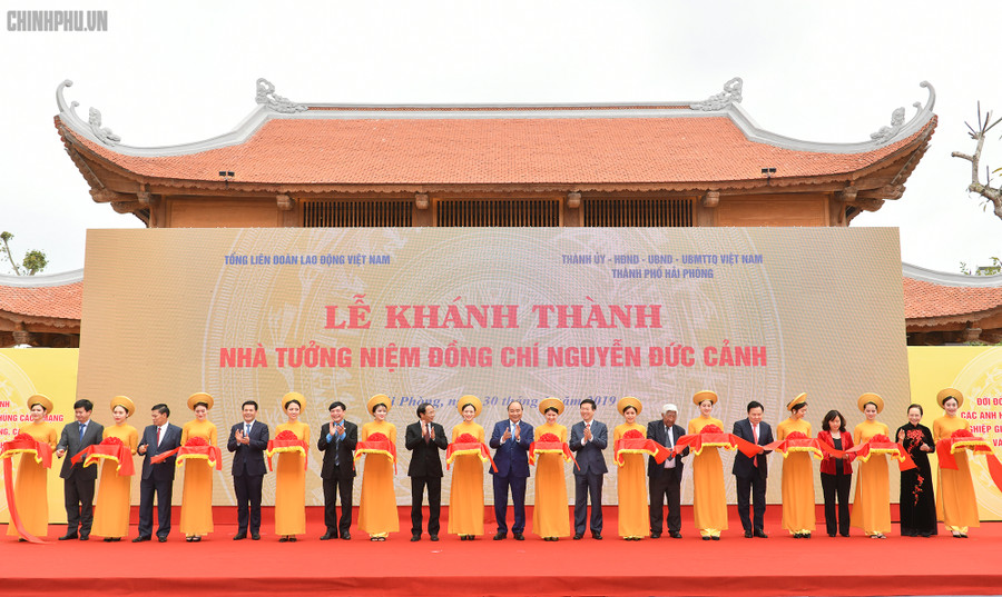 Khánh thành Nhà tưởng niệm đồng chí Nguyễn Đức Cảnh